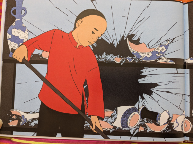 Les illustrations et le texte se complètent à merveille