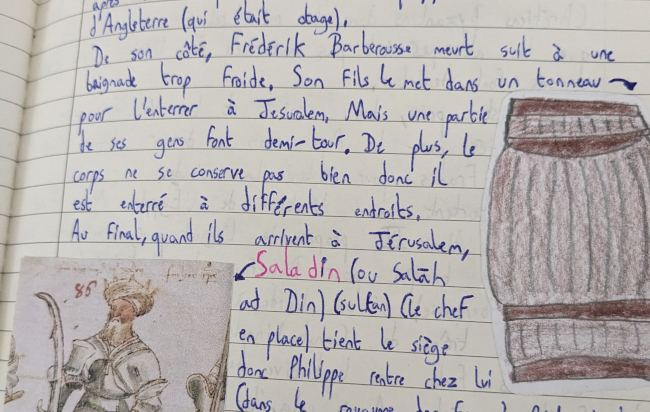 notebooking en histoire collège