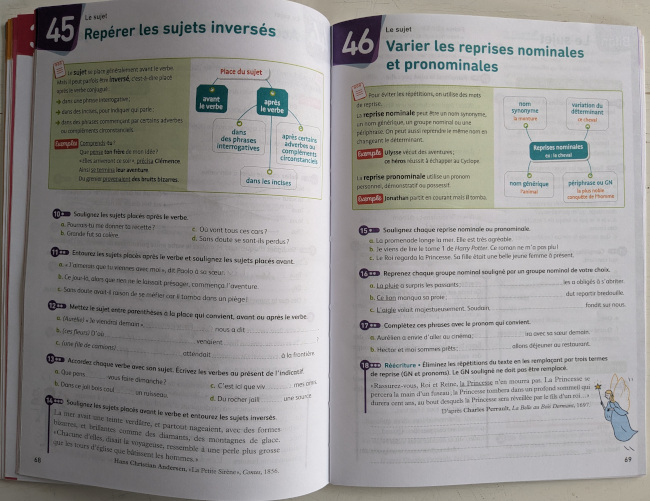 Cahier grevisse 6e