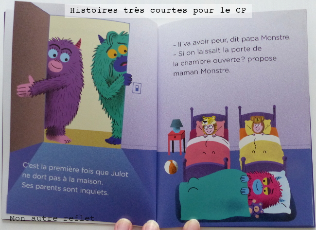 Extrait des histoires niveau CP la famille monstre