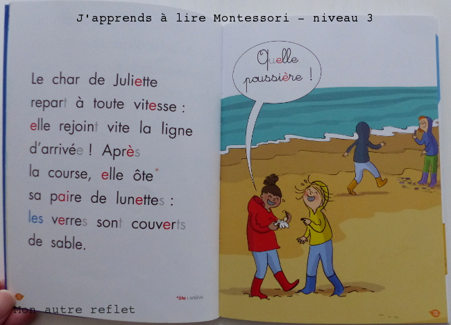 Extrait j'apprends à lire Montessori niveau 3